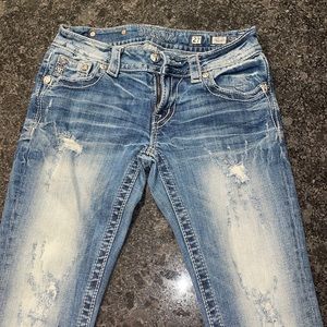 Miss me signature boot cut jeans size 27